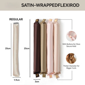 Heatless satin curling rods: product and how to use